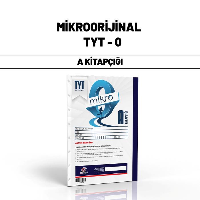 MİKROORİJİNAL YAYIN TYT SNV 0-A - 25-26
